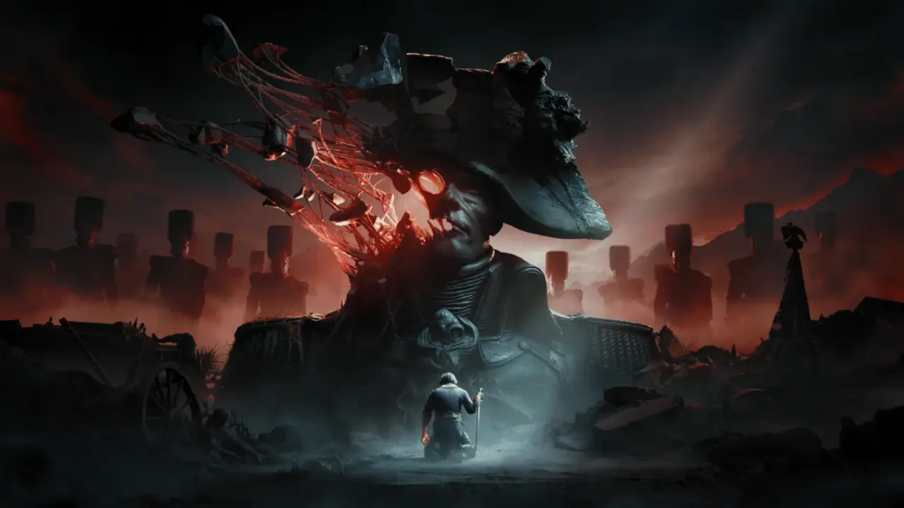Napoleonic dark fantasy key artwork